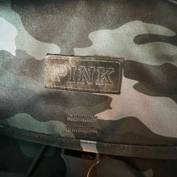 Camouflage, PINK, mini backpack - Picture 3 of 4